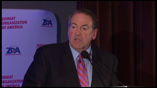 ZOA Criticizes JNF/Canada for Cancelling Gov. Mike Huckabee Speech