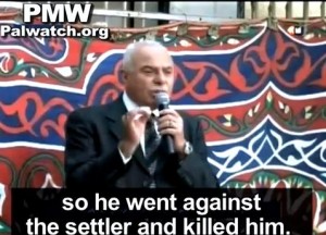 Senior Adviser To P.A.’s Abbas Calls For Murdering Jews