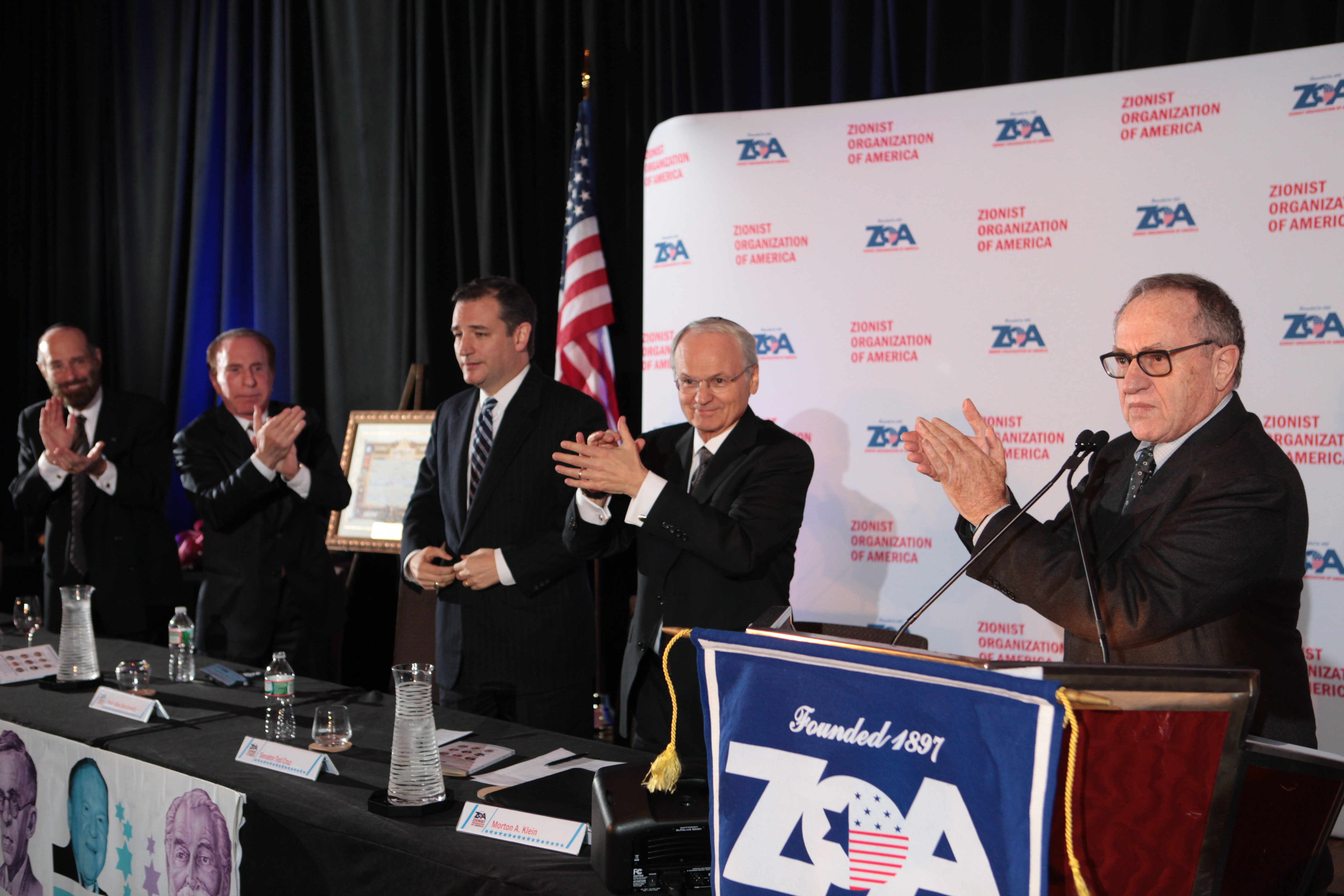 ZOA DINNER FEATURED ON JBS (formerly Shalom TV)