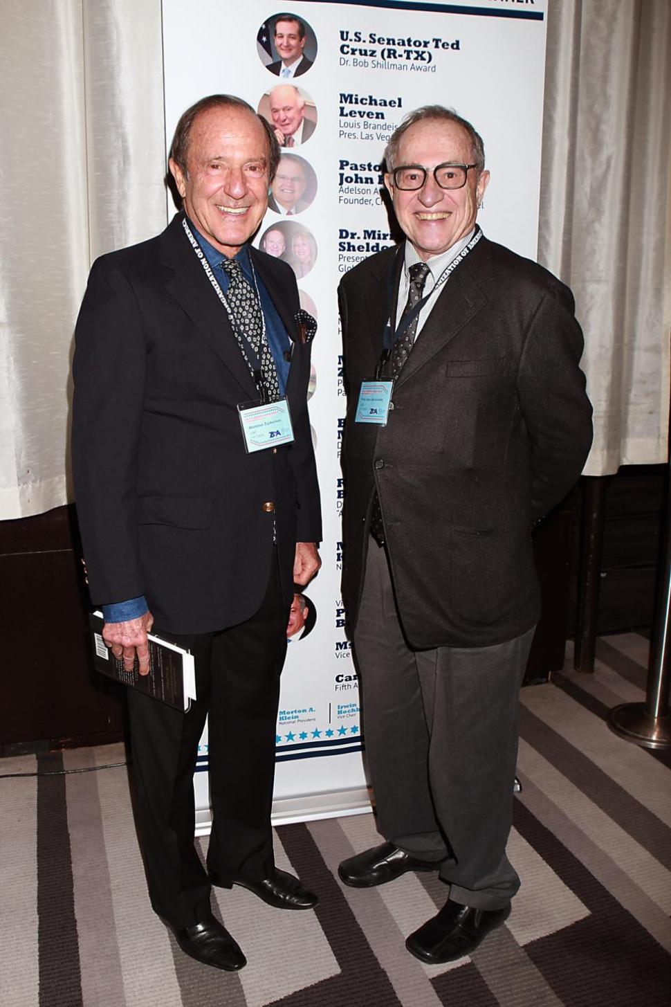 NY Daily News: ZOA Honors Alan Dershowitz With Mort Zuckerman Award for Pro-Israel Journalism
