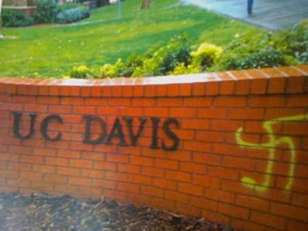 After Anti-Semitic Vandalism, ZOA and 22 Other Groups Urge UC Davis Investigation