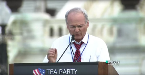 Mort Klein at Wash DC Anti-Iran Deal Rally