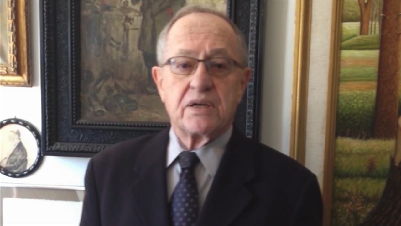 Prof. Alan Dershowitz Speaks at 2015 ZOA Brandeis Dinner