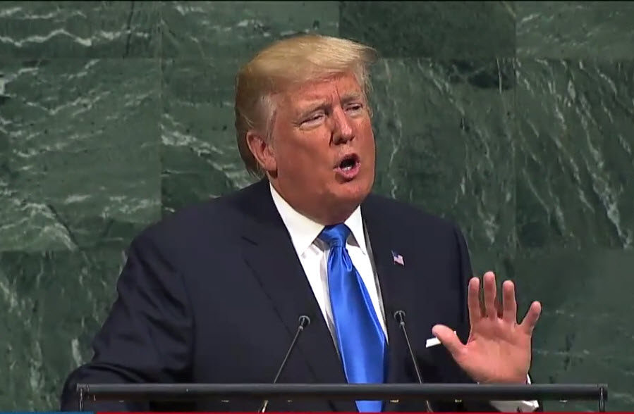 ZOA Praises Pres. Trump’s UN Speech