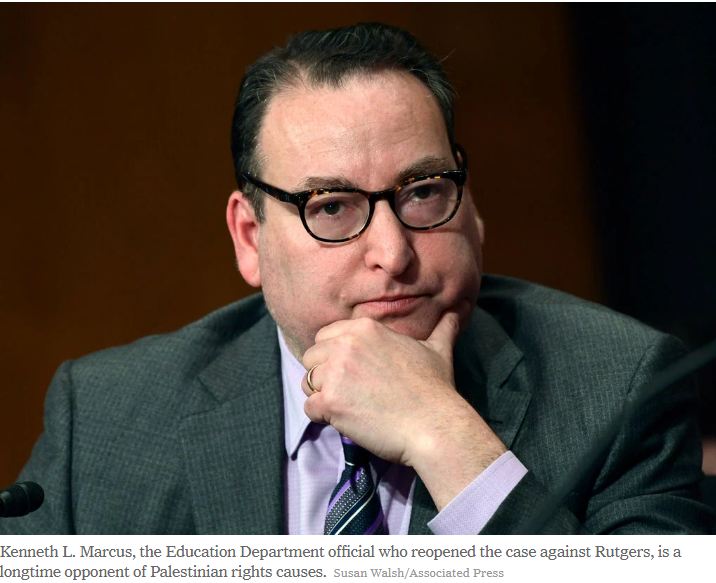 ZOA Praises US for Reopening ZOA Lawsuit Against Rutgers for Tolerating Anti-Semitism