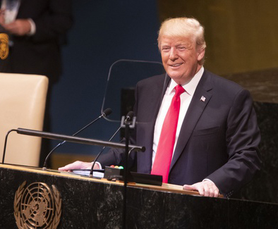 ZOA Strongly Praises Pres. Trump’s Refreshingly Honest Superb UN Speech