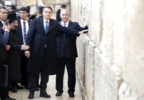 ZOA Praises Brazil Pres. Bolsonaro for Announcing New Trade Office in Jerusalem