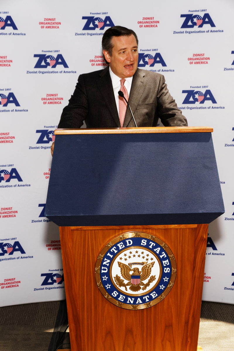 ZOA Urges ADL: Apologize for Falsely Accusing Senator Ted Cruz of Antisemitism