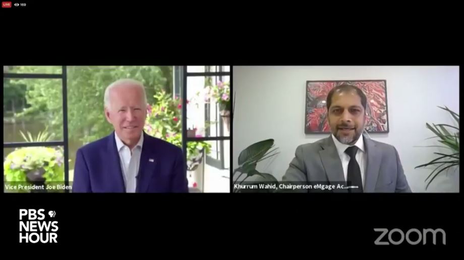 ZOA to Biden: Apologize/Retract Your Reciting Hadith Extolling “Sharia Vigilantism” & Violent Jihad at Muslim Votes Summit