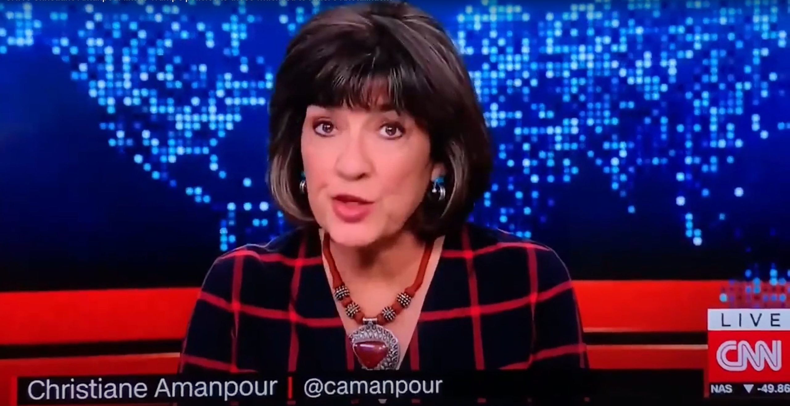 ZOA Urges CNN Parent AT&T:  Investigate CNN Group Responsible for Amanpour’s Nazi-Trump Analogy & History of Defamation