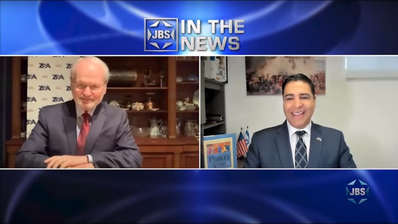 Watch Now JBS TV: ZOA President Morton Klein and  JNS Editor Jonathan Tobin