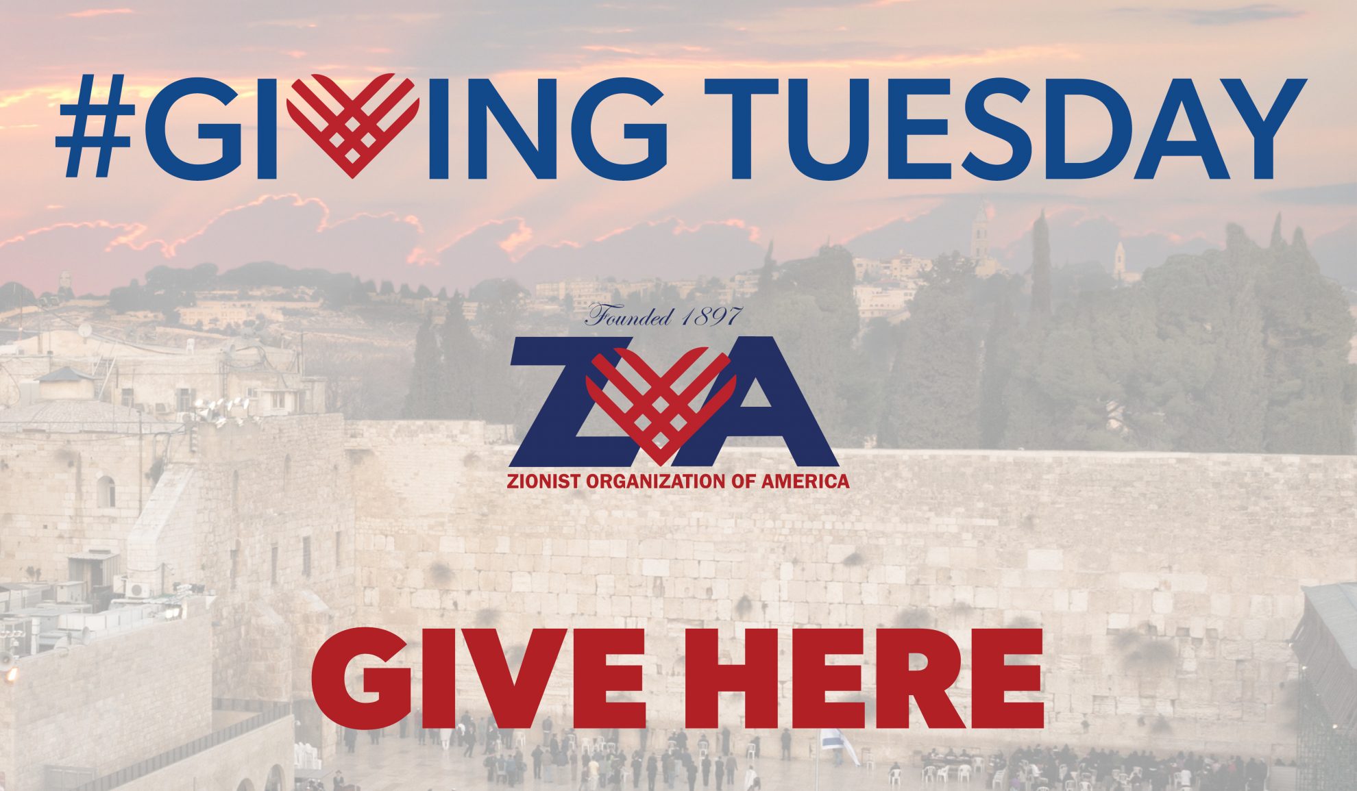 There’s Still Time – Donate to ZOA Today, on #GivingTuesday!