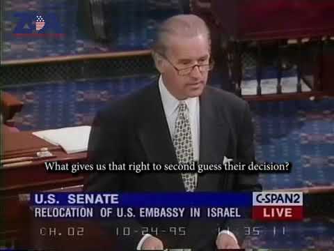 Sen. Biden (1995): Peace Will Come if U.S. Shows Arabs There’s No Division Between U.S. and Israel
