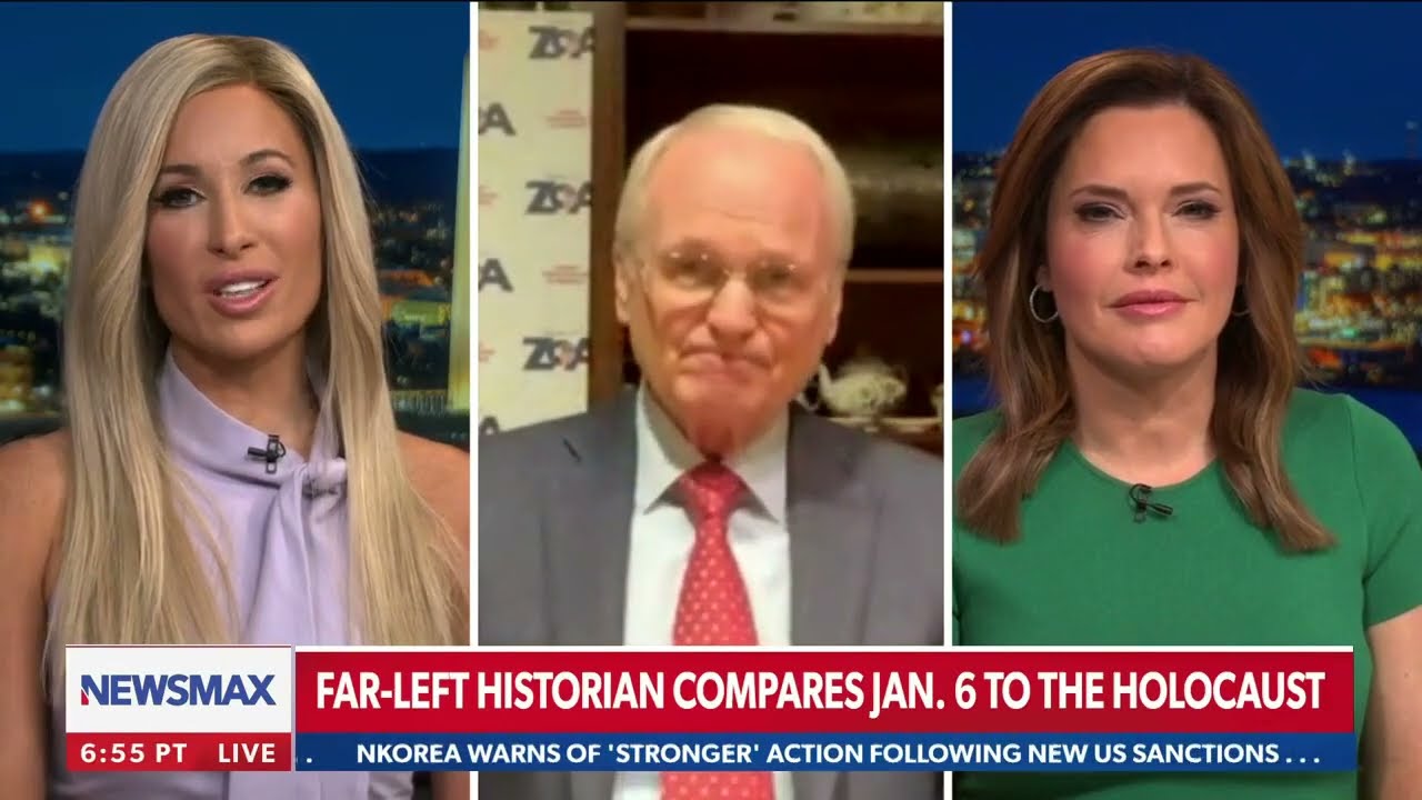 ZOA’s Mort Klein on Newsmax TV on Historian Brinkley Comparing Jan. 6 to Holocaust/Pearl Harbor/ 9-11