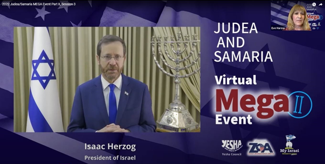 JPost: ZOA Co-Sponsors Judea/Samaria Mega Event with President Herzog & ZOA Israel Rep. Quoted