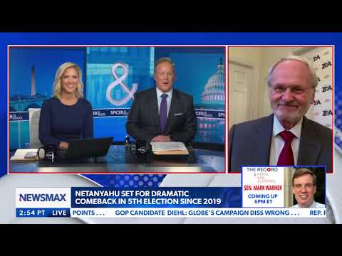 ZOA National President Morton A. Klein on Newsmax TV Discussing ZOA Awarding Pres. Trump With Highest Honor