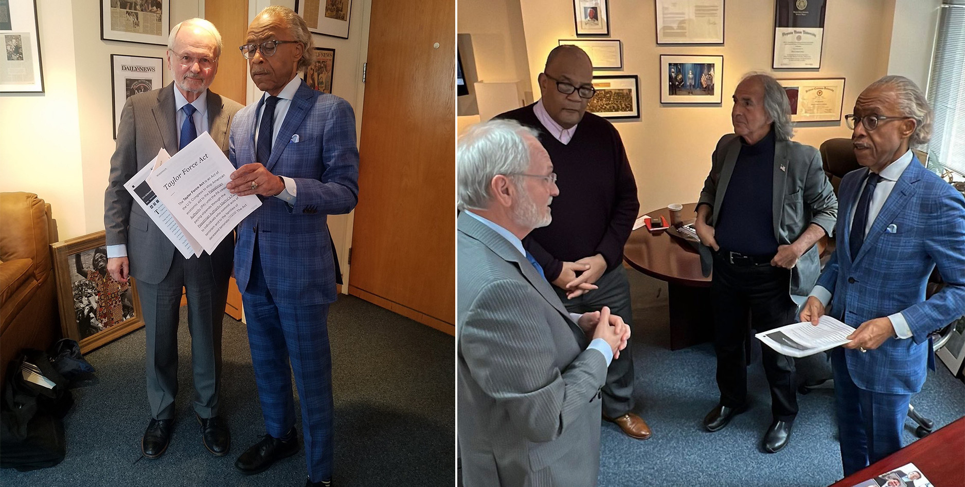 In Meeting with ZOA’s Mort Klein, Rev. Sharpton Agreed to Urge Abbas to End Palestinian’s Pay-to-Murder Jews Policy