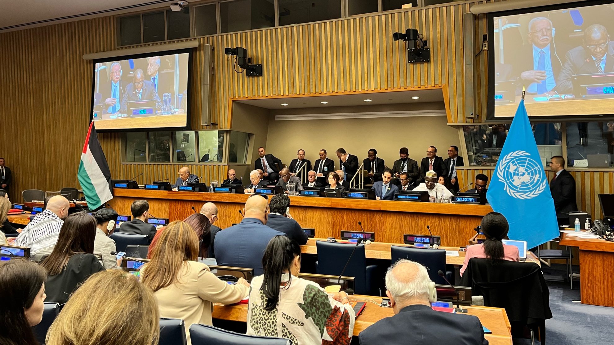 ZOA Blasts UN “Nakba” Nazi-Like Antisemitic Hate-Fest and Abbas’ Evil Antisemitic UN Speech