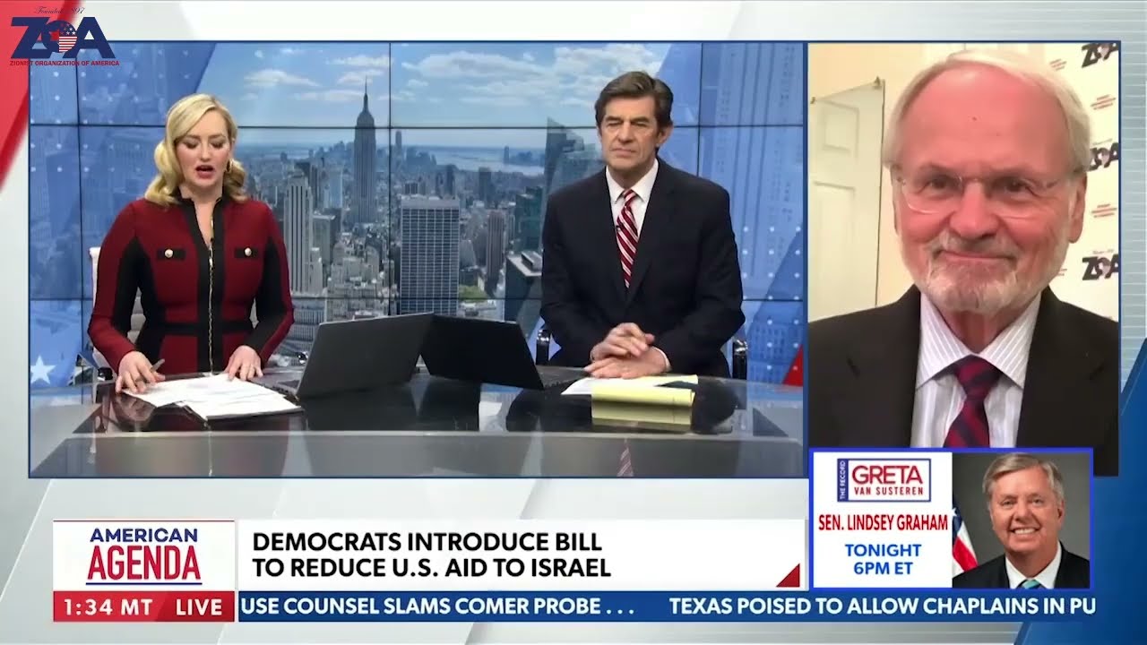 ZOA’s Mort Klein Responds to Democrats’ Anti-Israel Bill to Reduce U.S. Aid to Israel