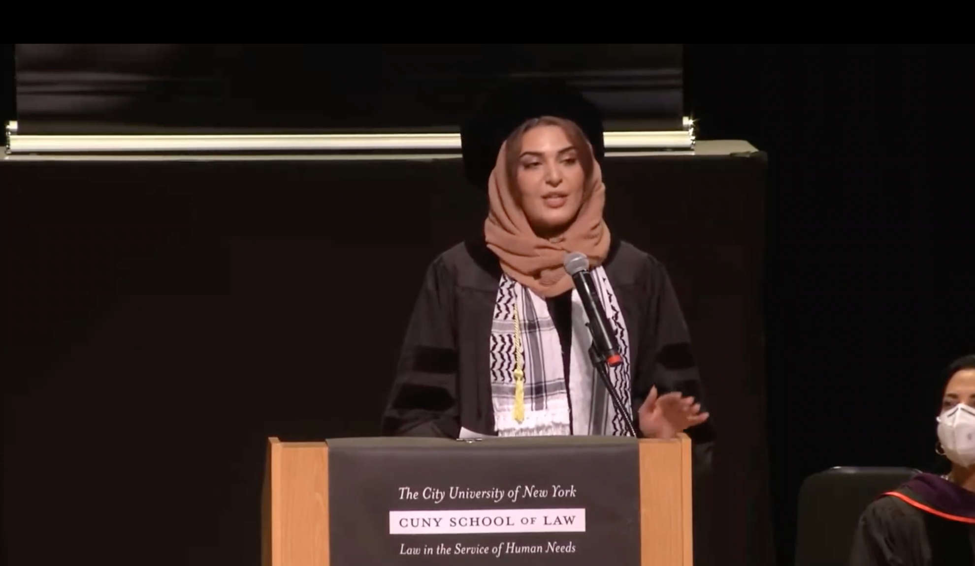 ZOA Demands Action on SJP’s Fatima Mohammed’s Murder-Inciting, Antisemitic, Anti-American CUNY Law Commencement Speech