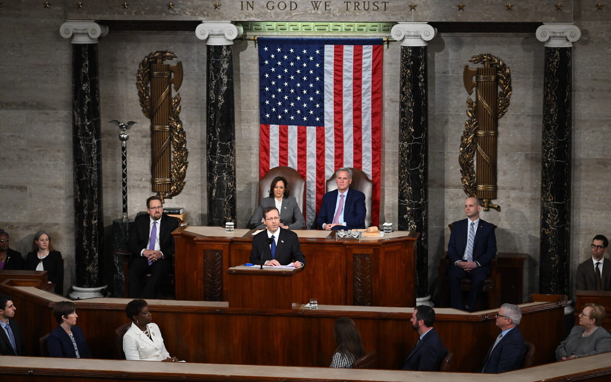 ZOA Analysis: Israeli Pres. Herzog’s Speech to Congress – Important Positives, But a Few Concerns