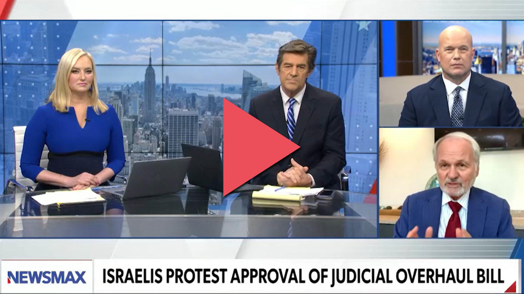 Watch Now: Newsmax Interviews ZOA’s Mort Klein on Israel Curbing Supreme Court “Reasonableness” Standard