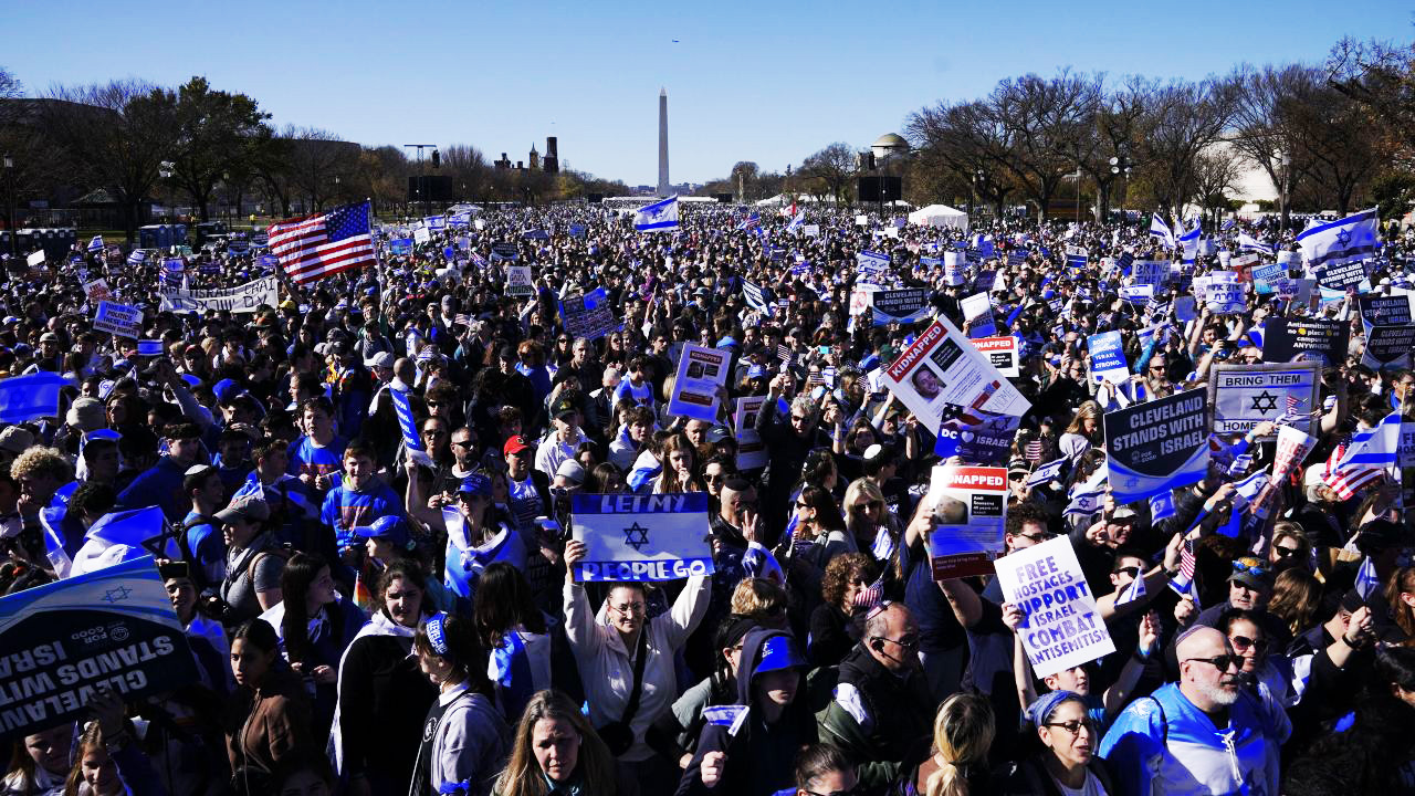 ZOA at the 300,000-Strong Extraordinary, Inspiring Pro-Israel Washington, D.C. Rally