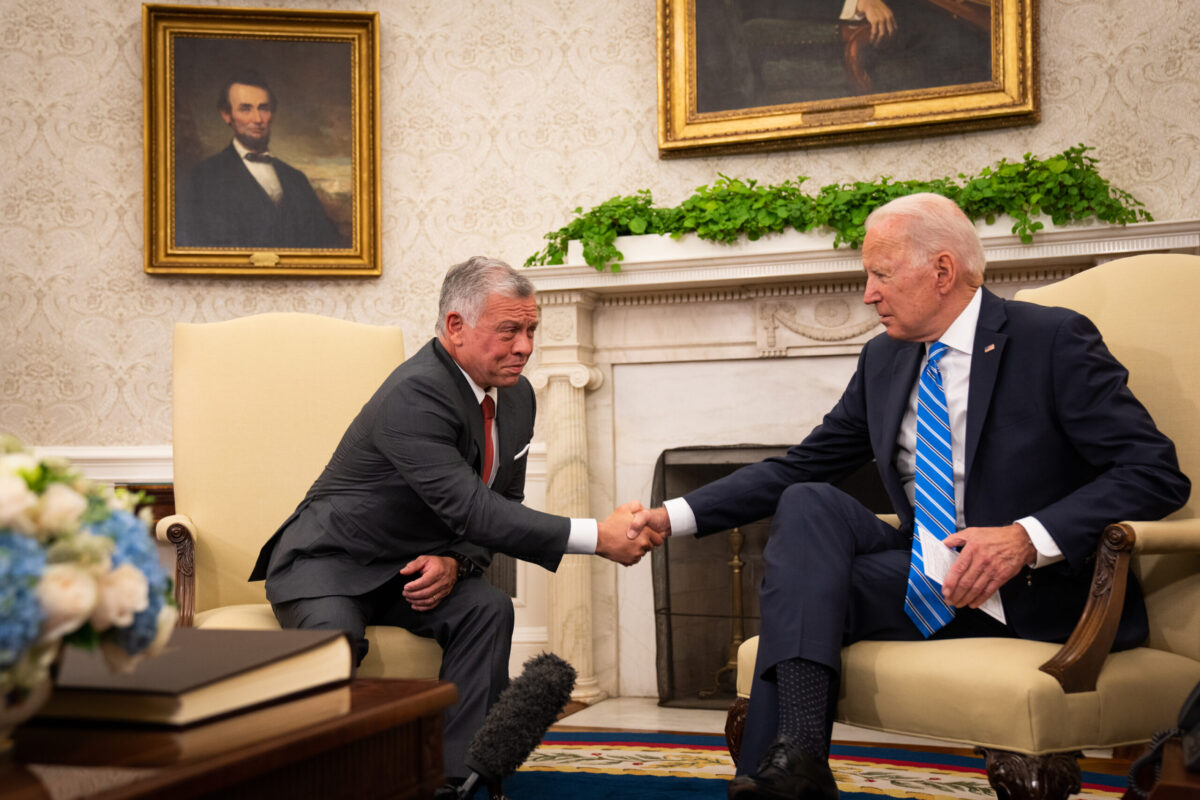 Biden Betrays Israel at WH Press Conference with Jordanian King Who Called Israel an Illegal State on Arab Land, Praised UNRWA