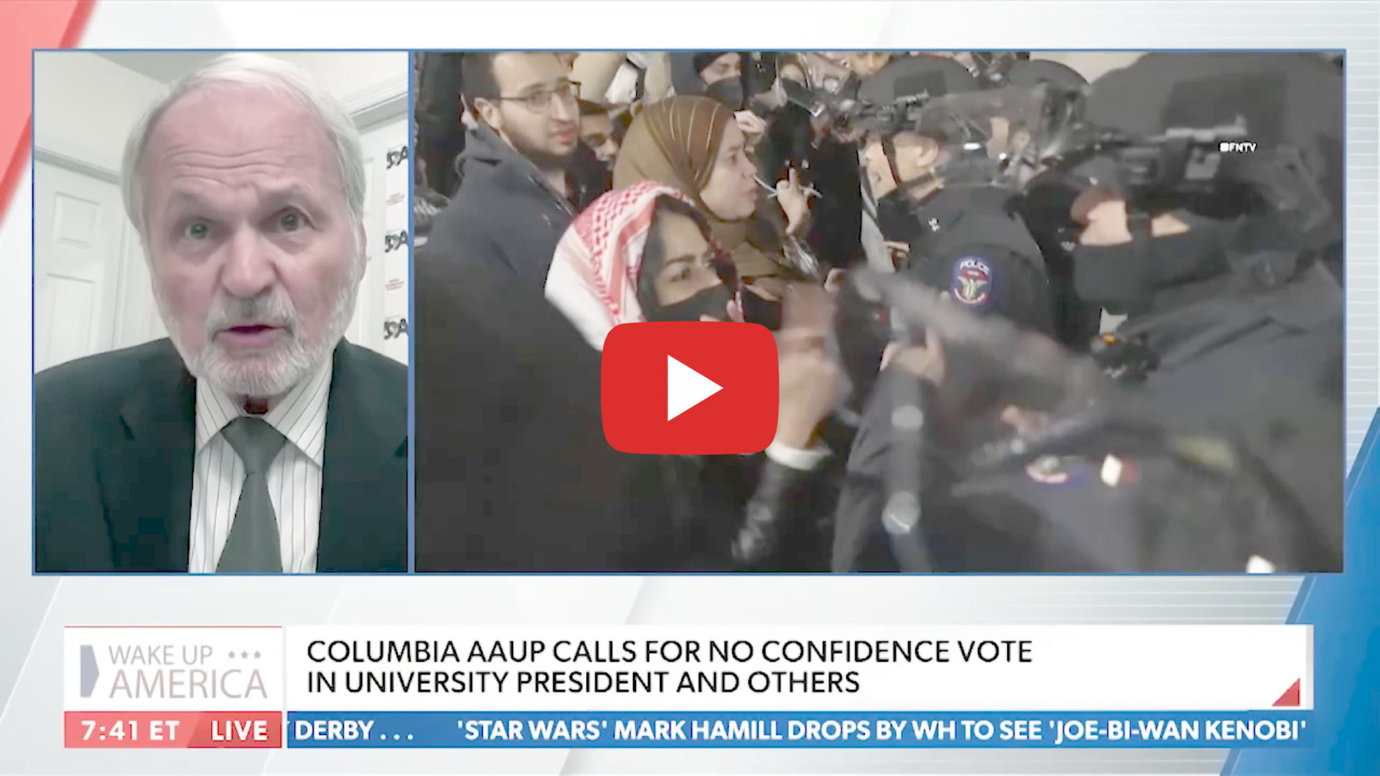 ZOA’s Morton Klein on Newsmax TV Criticizes Biden and Universities’ Actions on Antisemitism