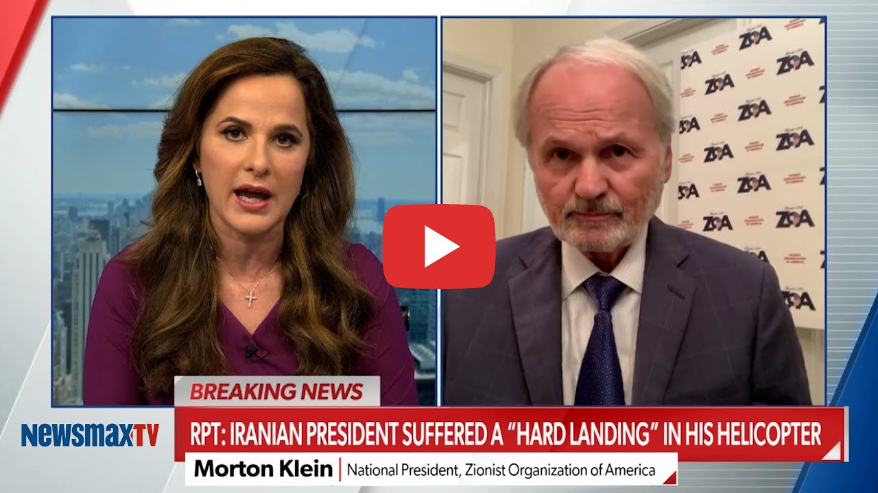 Newsmax TV: ZOA’s Mort Klein Condemns Biden’s Animus Toward Israel as Sinister, Unrelated to Election & More