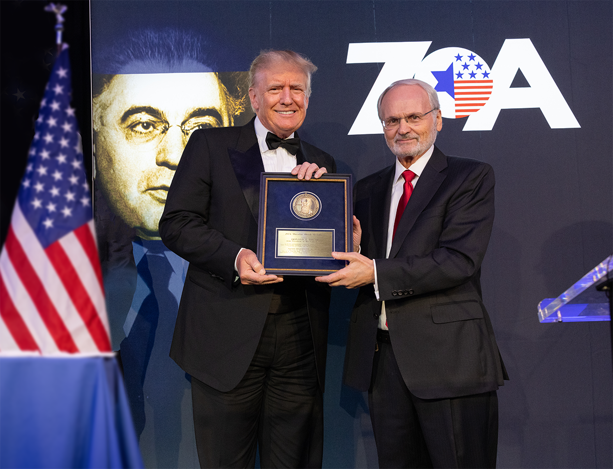Newsmax: Major Jewish Group, the ZOA, Praises Trump for Pro-Israel Picks
