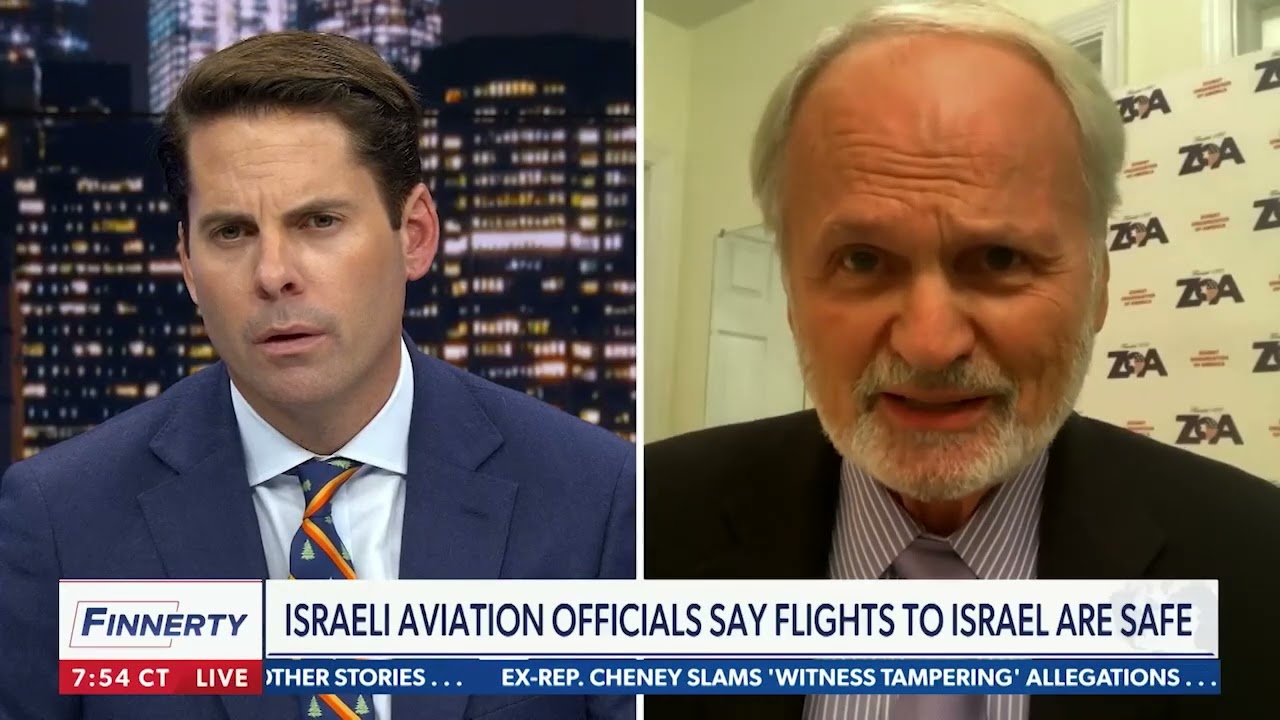 ZOA National President Morton Klein on Newsmax Discussing Sen. Ted Cruz Accusation of State Dept. Influencing U.S. Airlines to Boycott Israel