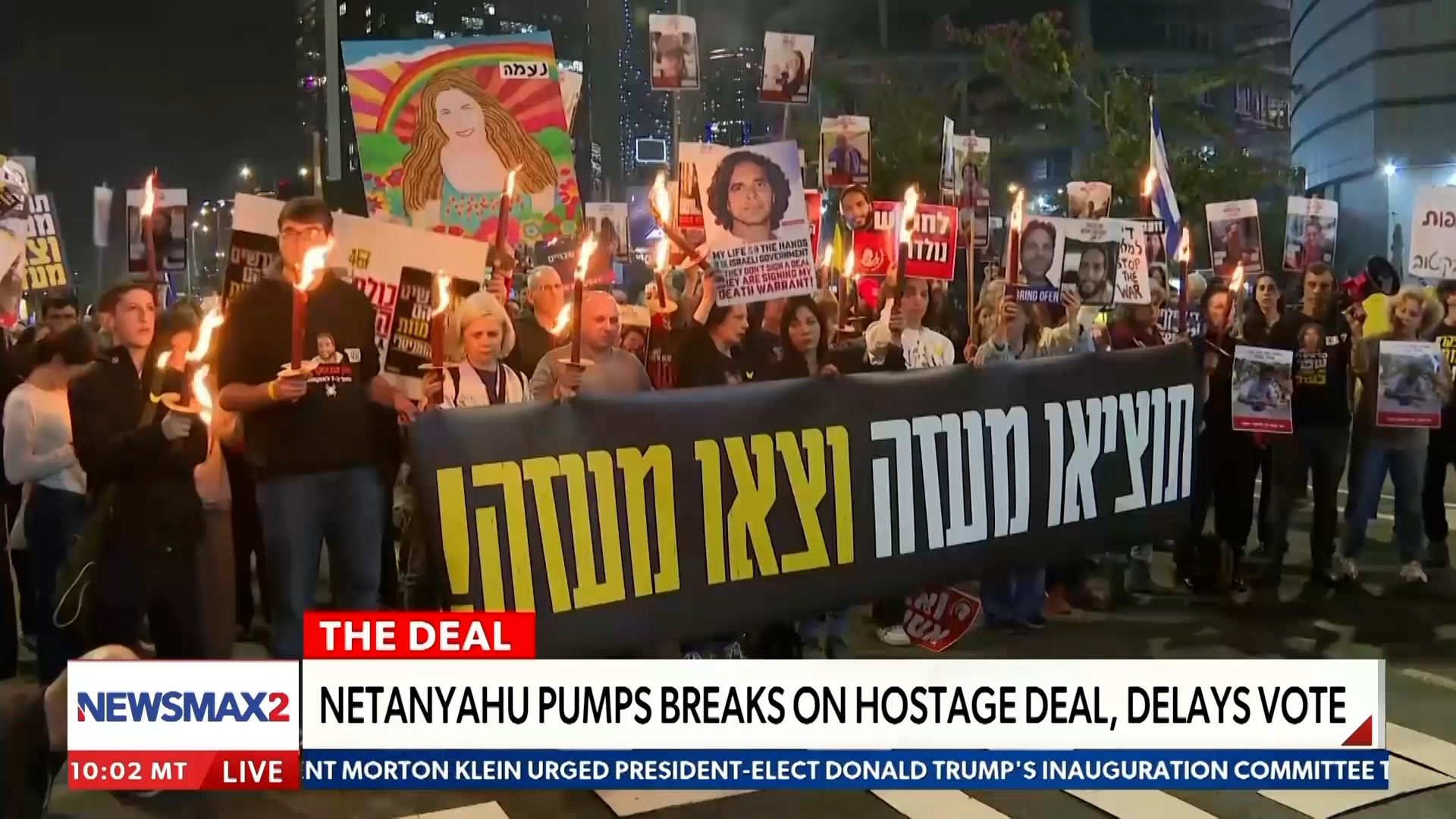 Newsmax TV with ZOA’s Mort Klein Discussing Hostage Deal