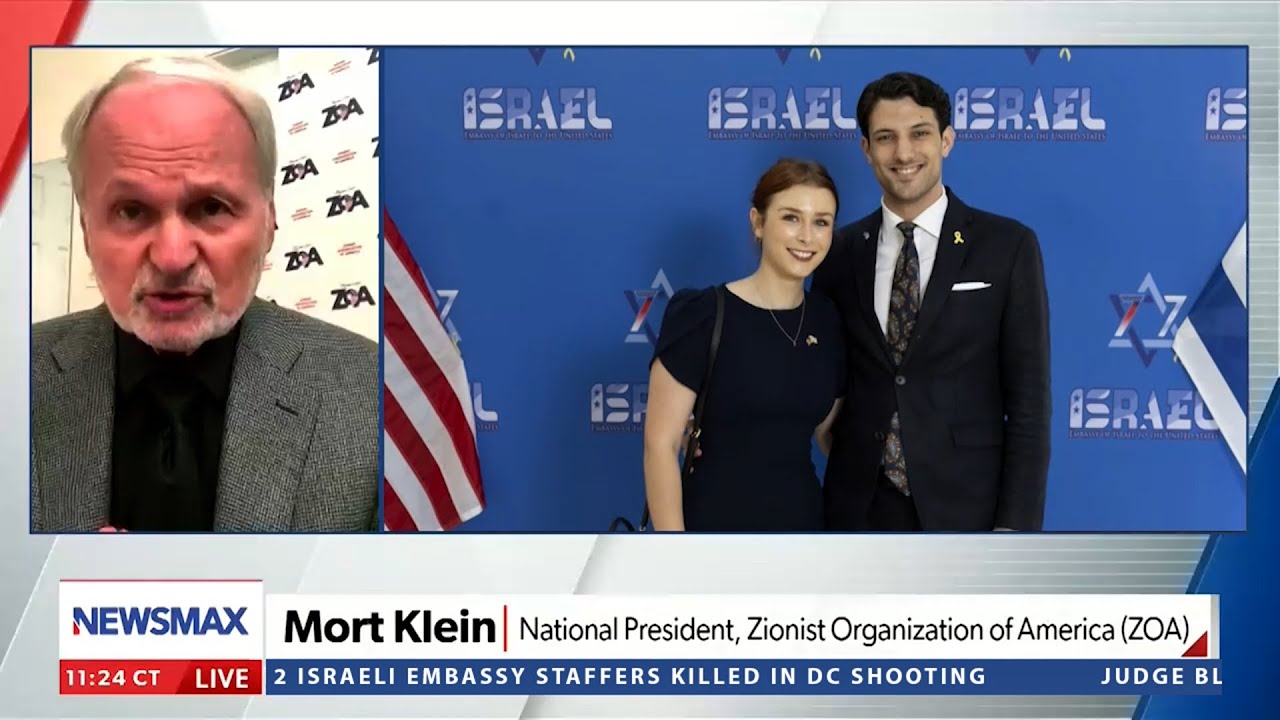 Watch: Newsmax TV – ZOA’s Morton Klein Discussing Wash., D.C. Israel Staffers Murder