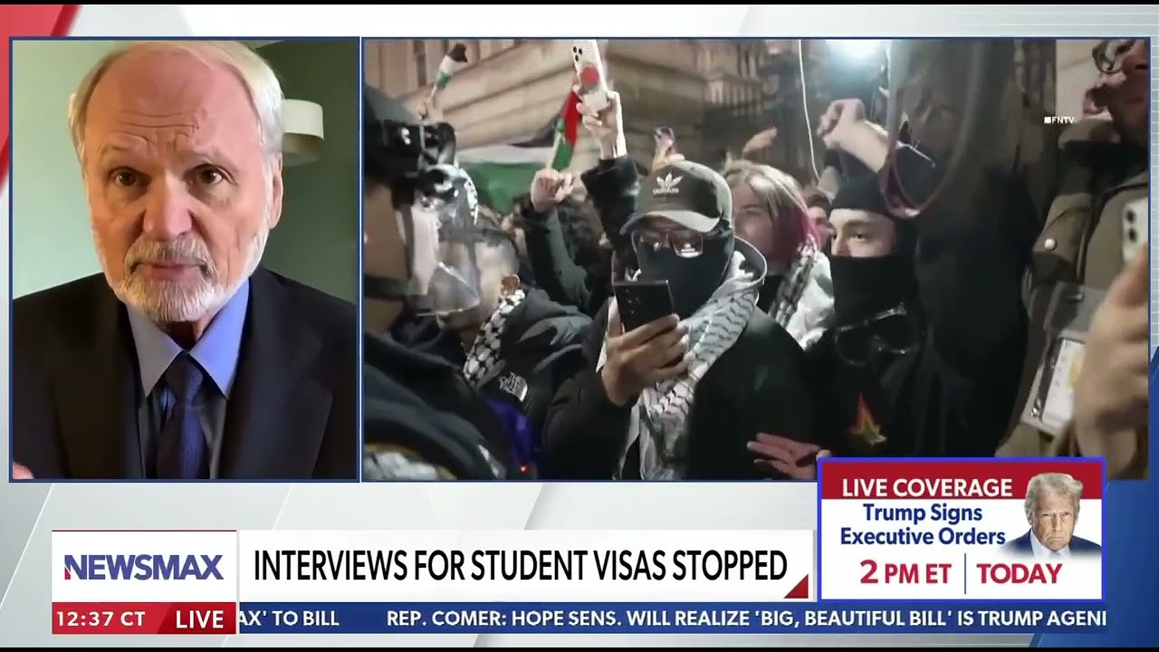 ZOA’s Morton Klein to Newsmax: ‘Disgusted’ by Harvard Law Prof. Laurence Tribe’s Slams on Trump Who Is Simply Following the Law to Protect Jewish Students From Murderous Threats and Discrimination | Newsmax