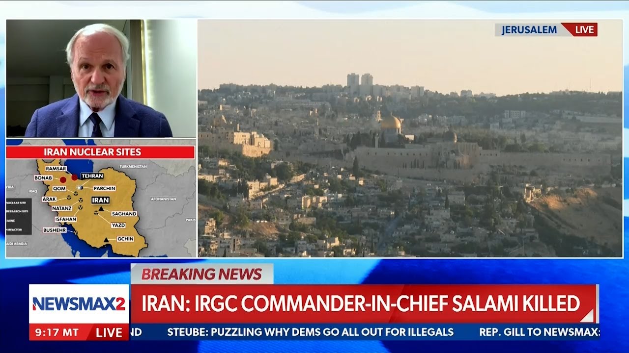 Watch Now: ZOA’s Morton Klein on Newsmax TV Discussing Israel’s Historic Military Action Against Iran’s Nuclear Capability