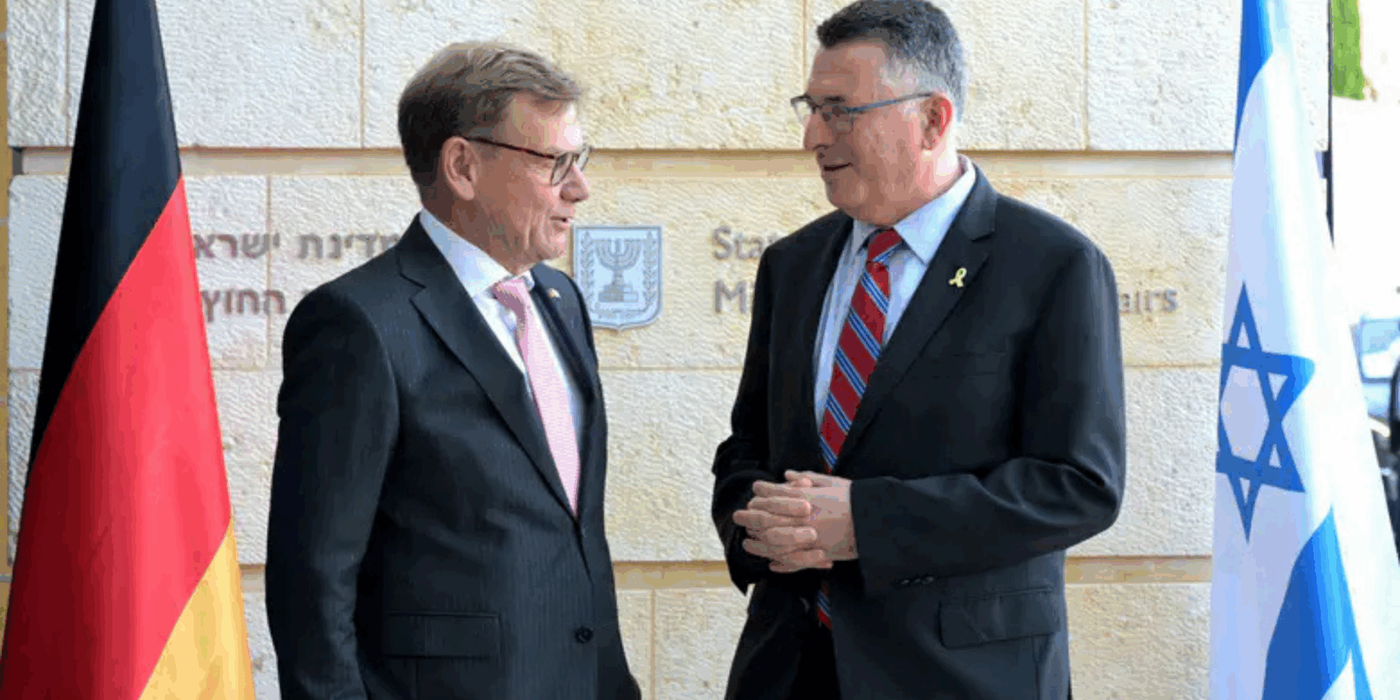 Sa’ar to German FM: Jews Have the Right to Live in the Heart of Their Homeland | Israel Nat’l News