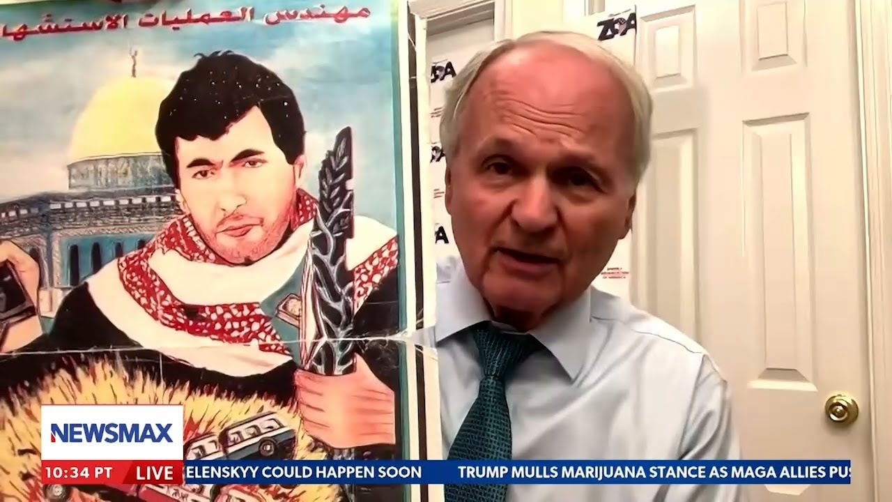 ZOA’s Klein on Newsmax Discussing Israel and Hamas