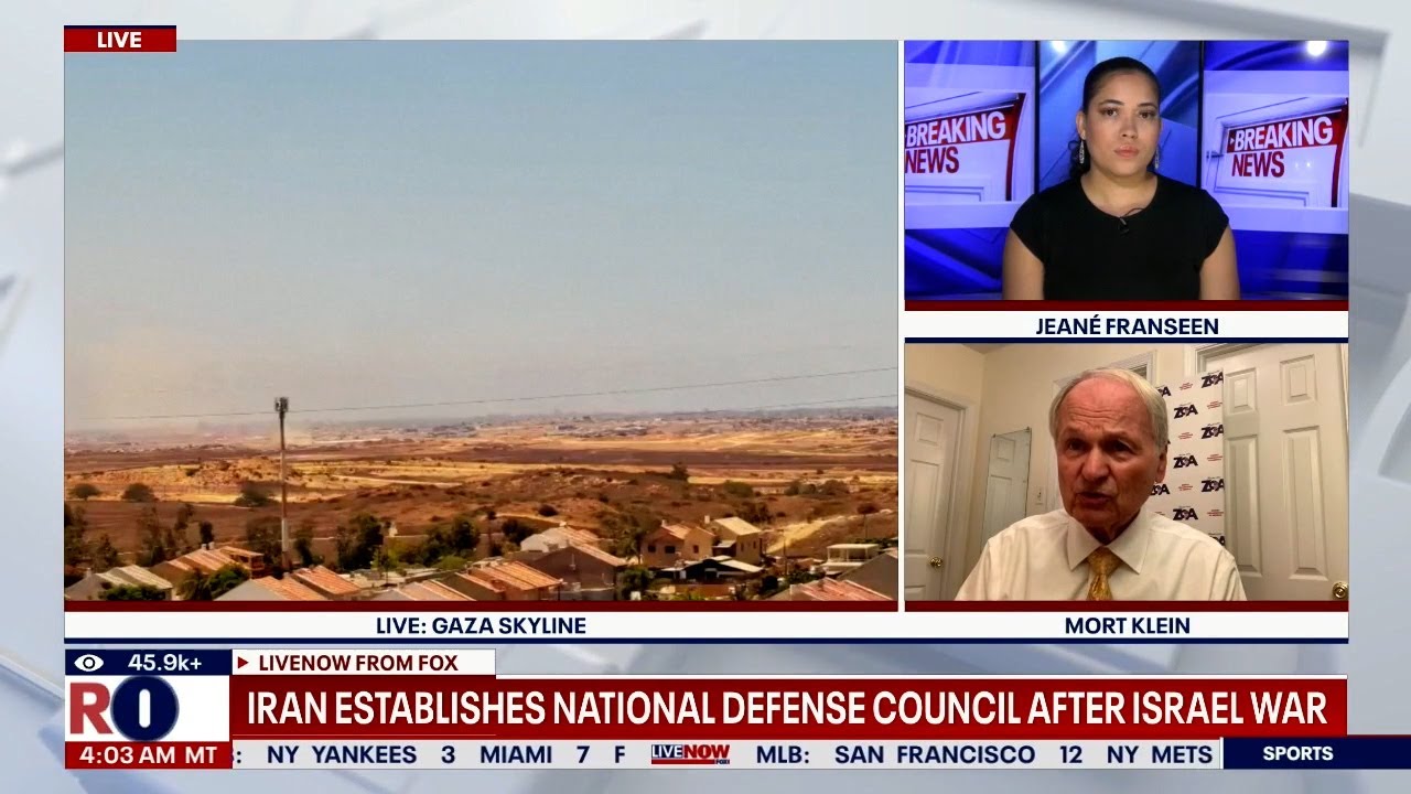 Watch Now – On Fox TV: ZOA’s Morton Klein Discussing Palestinian State, Iran and More