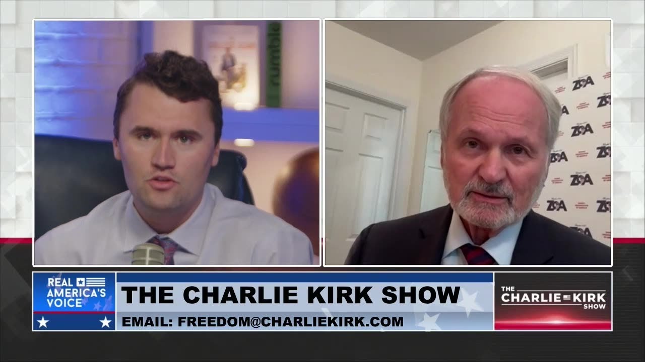 ZOA Devastated by Assassination of Great Zionist Friend Charlie Kirk. We’ll Never Forget Him. Here he interviews Morton Klein on His Show.